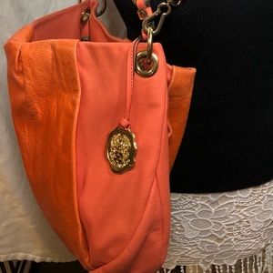 Large Vince Camuto leather shoulder bag
